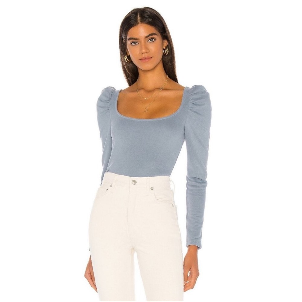 🆕 Majorelle Puff Shoulder Sweatshirt